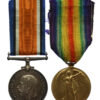 WW1 British War & Victory Medal Pair - Pte. J.H. Bilton, Notts & Derby Regiment (Sherwood Foresters)