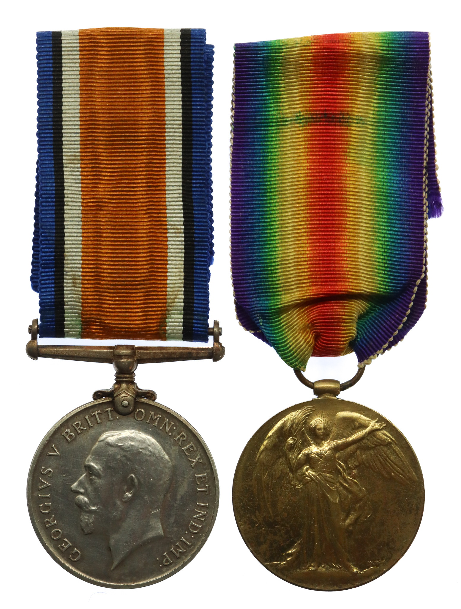 WW1 British War & Victory Medal Pair – Pte. T.W. Patefield, 15/17th Bn. West Yorkshire Regiment