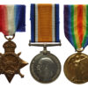 WW1 1914-15 Star Medal Trio – Canteen Manager Sidney G. Mattingley, HMS Princess Royal