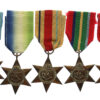 WW2 British Empire Medal Group of Seven – Chief Steward James Aaron Brain, Merchant Navy