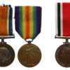 WW1 Casualty British War & Victory Medal Pair along with Brothers Special Constabulary Long Service Medal – Pte. R. Marper, 8th Bn. Lincolnshire Regiment – Died of Wounds 18/11/16