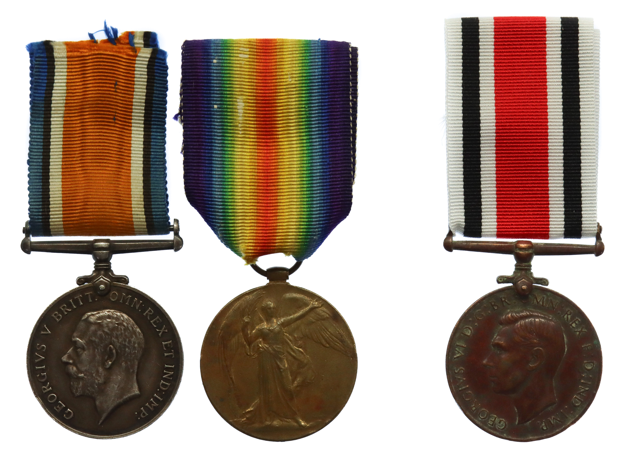 WW1 Casualty British War & Victory Medal Pair along with Brothers Special Constabulary Long Service Medal – Pte. R. Marper, 8th Bn. Lincolnshire Regiment – Died of Wounds 18/11/16