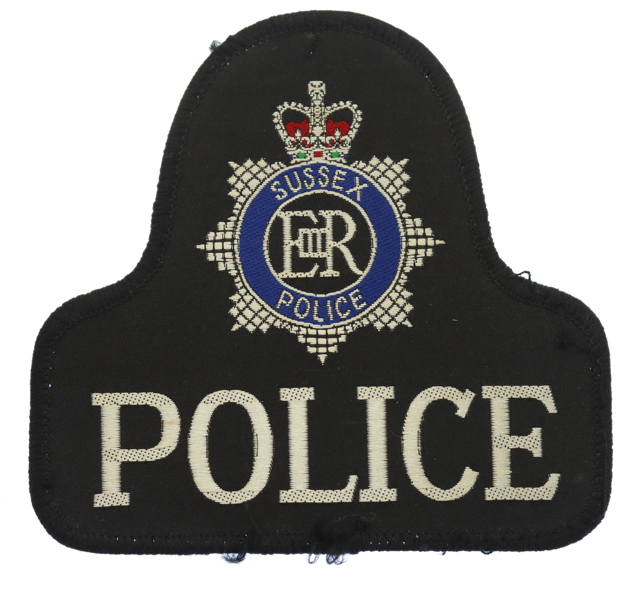 Sussex Police Cloth Bell Patch Badge