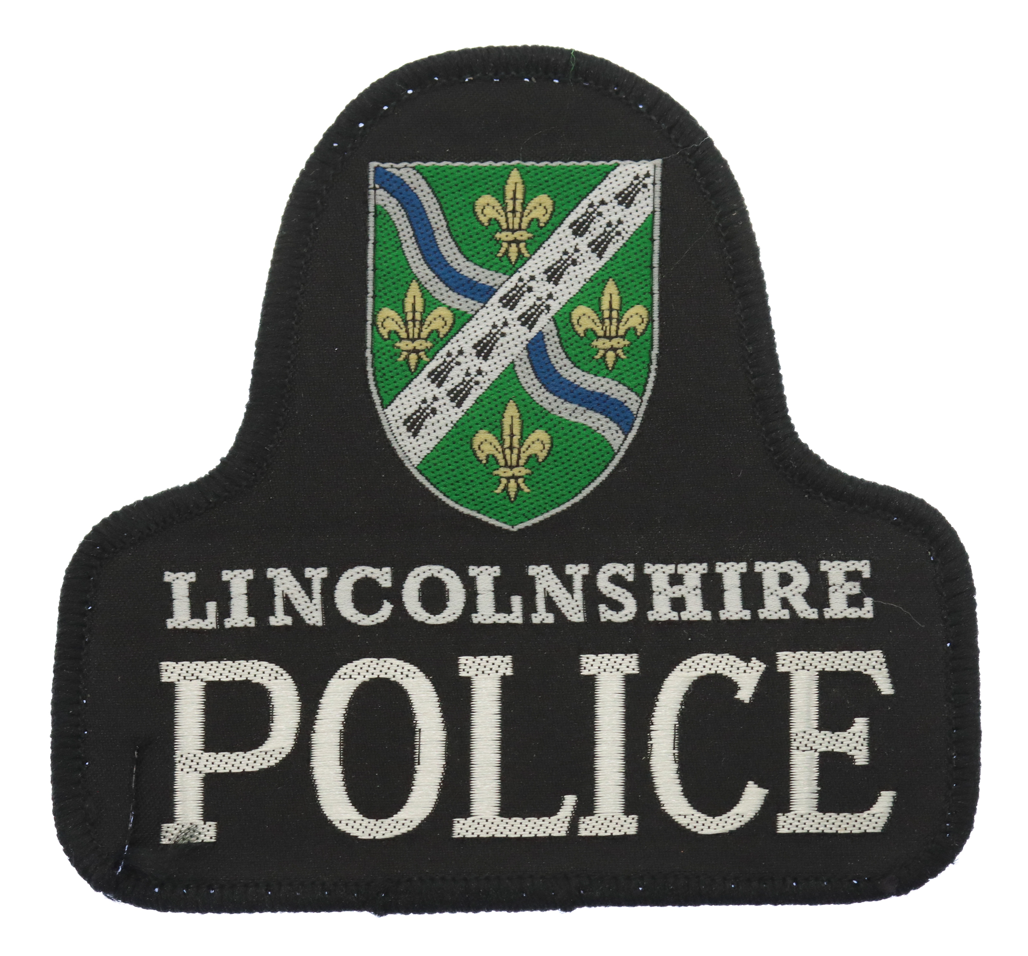 Lincolnshire Police Cloth Bell Patch Badge