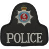 Kent Police Cloth Bell Patch Badge