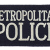 Metropolitan Police Cloth Patch Badge 