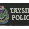 Tayside Police Cloth Patch Badge (Small Type)