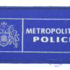Metropolitan Police Cloth Patch Badge (Blue)