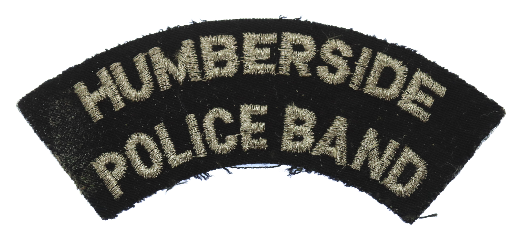 Humberside Police Band Cloth Shoulder Title