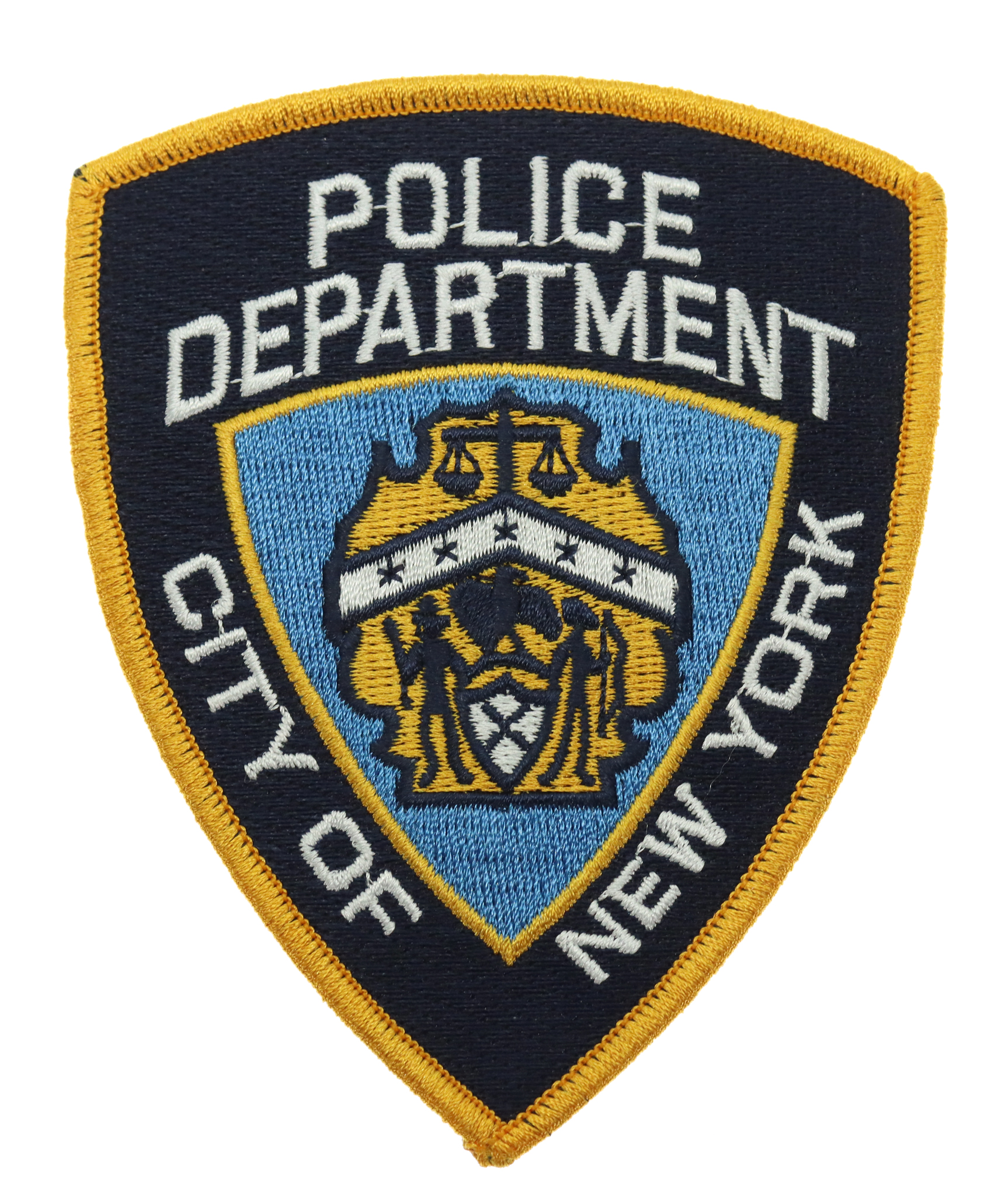 United States City of New York Police Department Cloth Patch Badge
