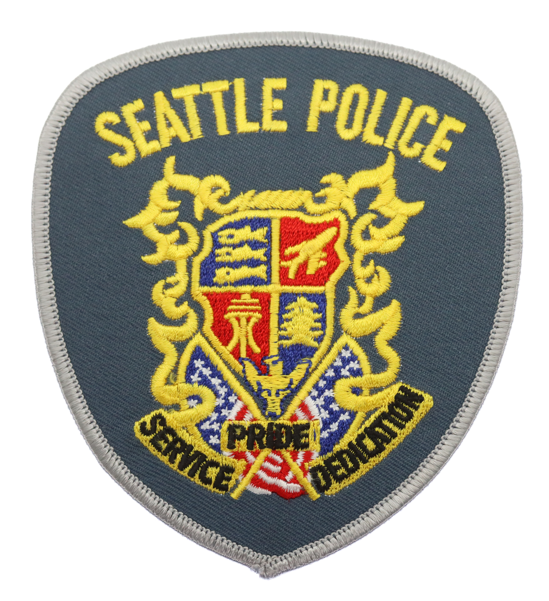 United States Seattle Police Cloth Patch Badge