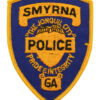 United States Smyrna Police GA Cloth Patch Badge