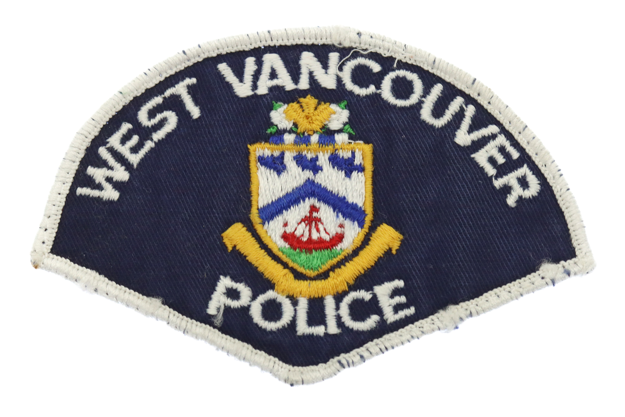 Canadian West Vancouver Police Cloth Patch Badge