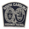United States South Carolina Highway Patrol Cloth Patch Badge