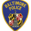 United States Baltimore Police Cloth Patch Badge