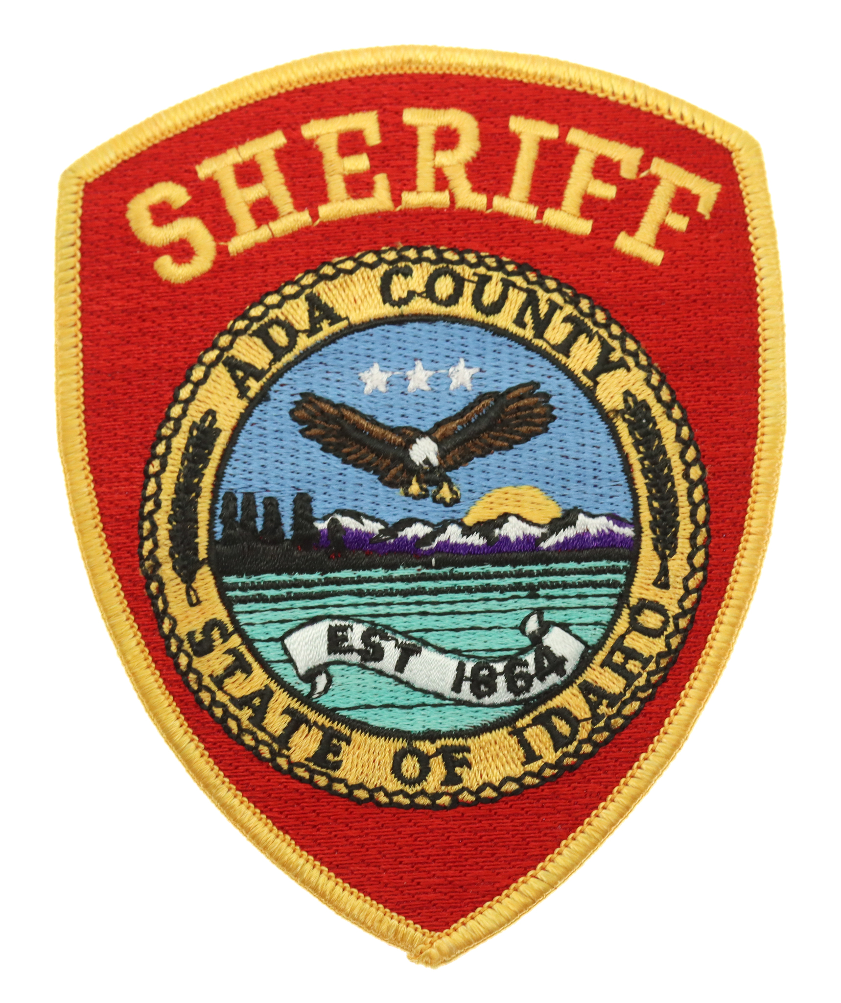United States Ada County State of Idaho Sheriff Cloth Patch Badge