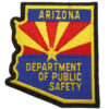 United States Arizona Department of Public Safety Cloth Patch Badge
