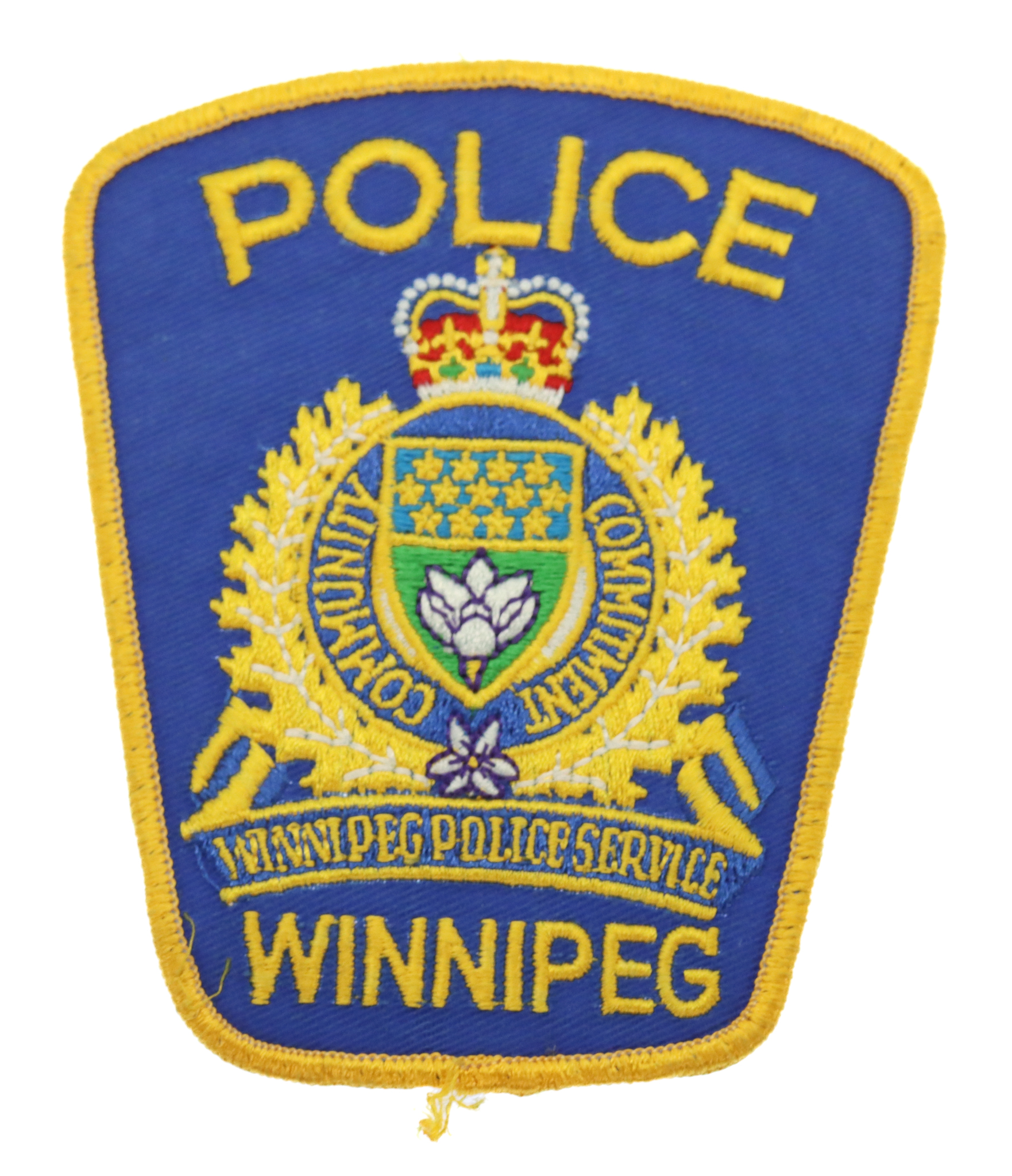 Canadian Winnipeg Police Cloth Patch Badge