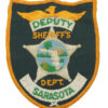 United States Sarasota Deputy Sheriff's Dept. Cloth Patch Badge