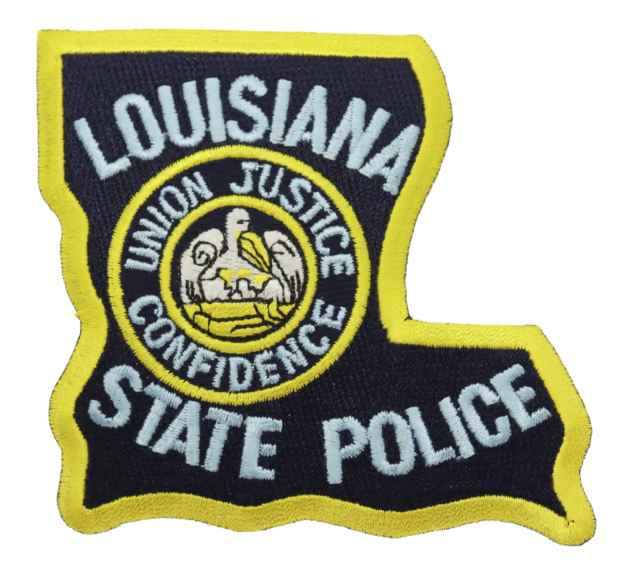 United States Louisiana State Police Cloth Patch Badge