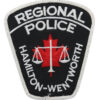 Canadian Hamilton-Wentworth Regional Police Cloth Patch Badge