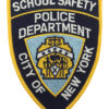 United States City of New York School Safety Police Department Cloth Patch Badge