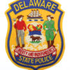 United States Delaware State Police Cloth Patch Badge
