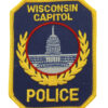 United States Wisconsin Capitol Police Cloth Patch Badge