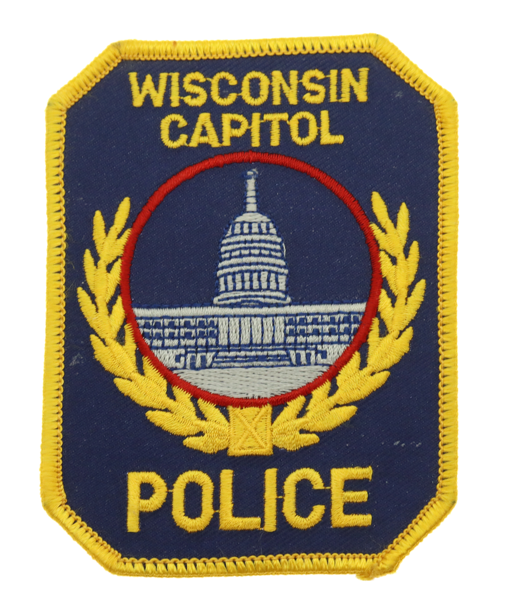 United States Wisconsin Capitol Police Cloth Patch Badge