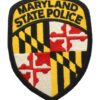 United States Maryland State Police Cloth Patch Badge