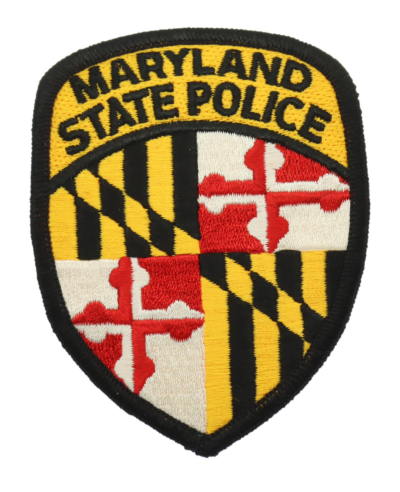 United States Maryland State Police Cloth Patch Badge