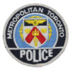 Canadian Metropolitan Toronto Police Cloth Patch Badge