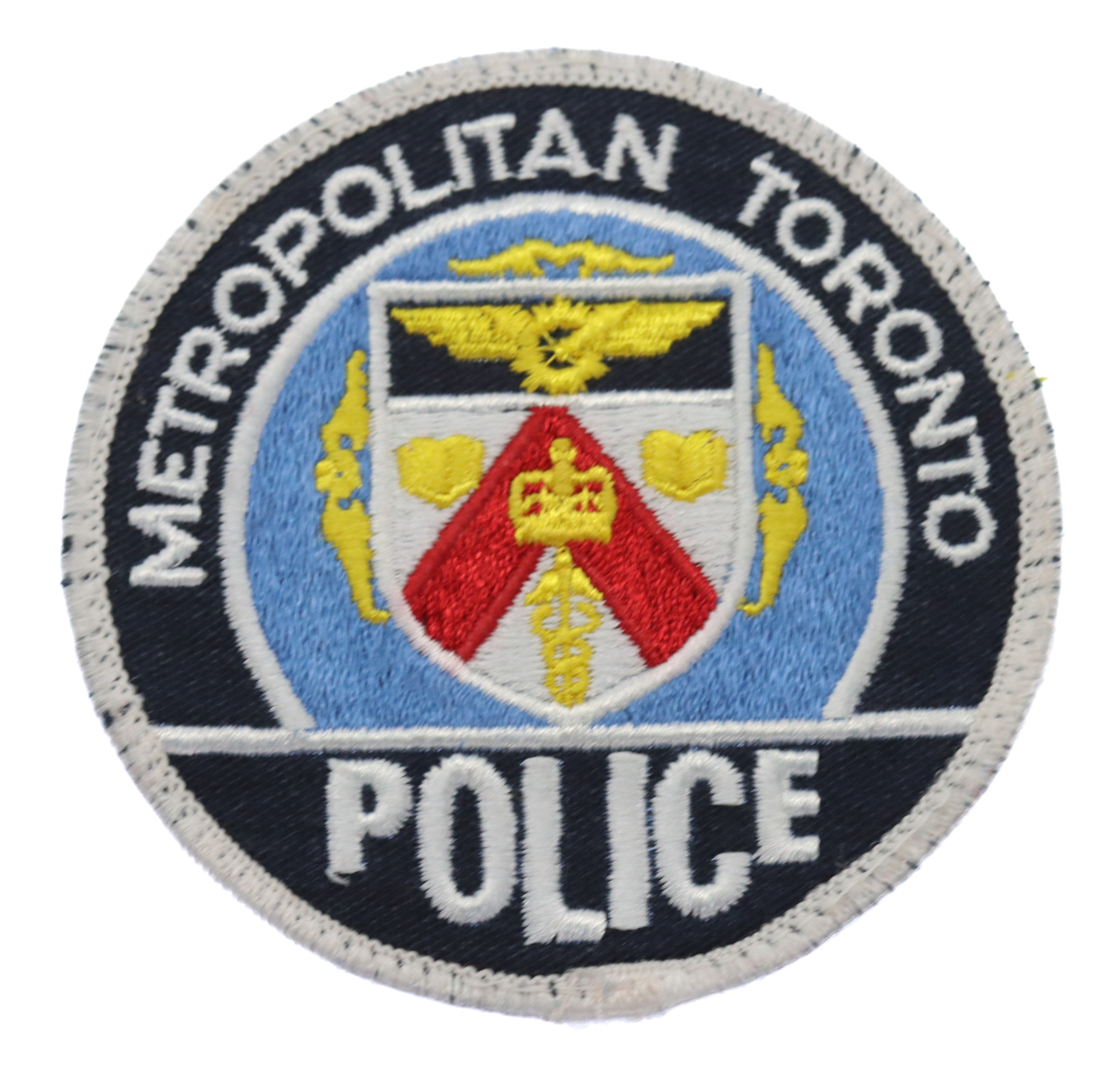Canadian Metropolitan Toronto Police Cloth Patch Badge