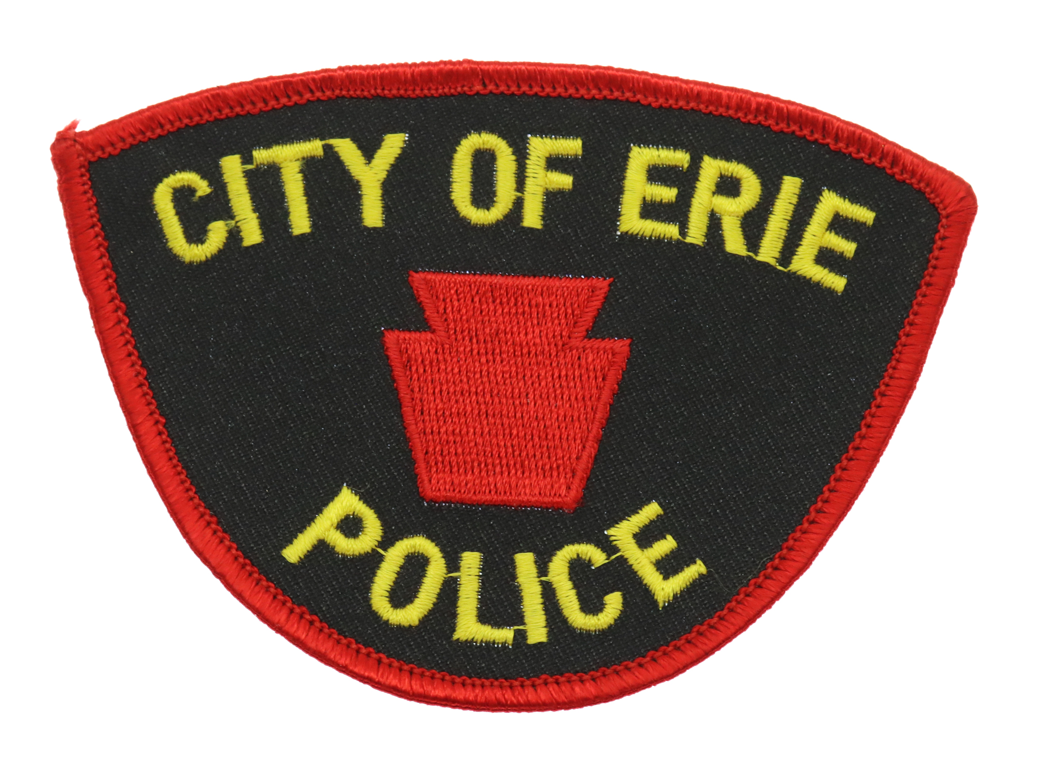 United States City of Erie Police Cloth Patch Badge