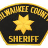 United States Milwaukee County Sheriff Cloth Patch Badge