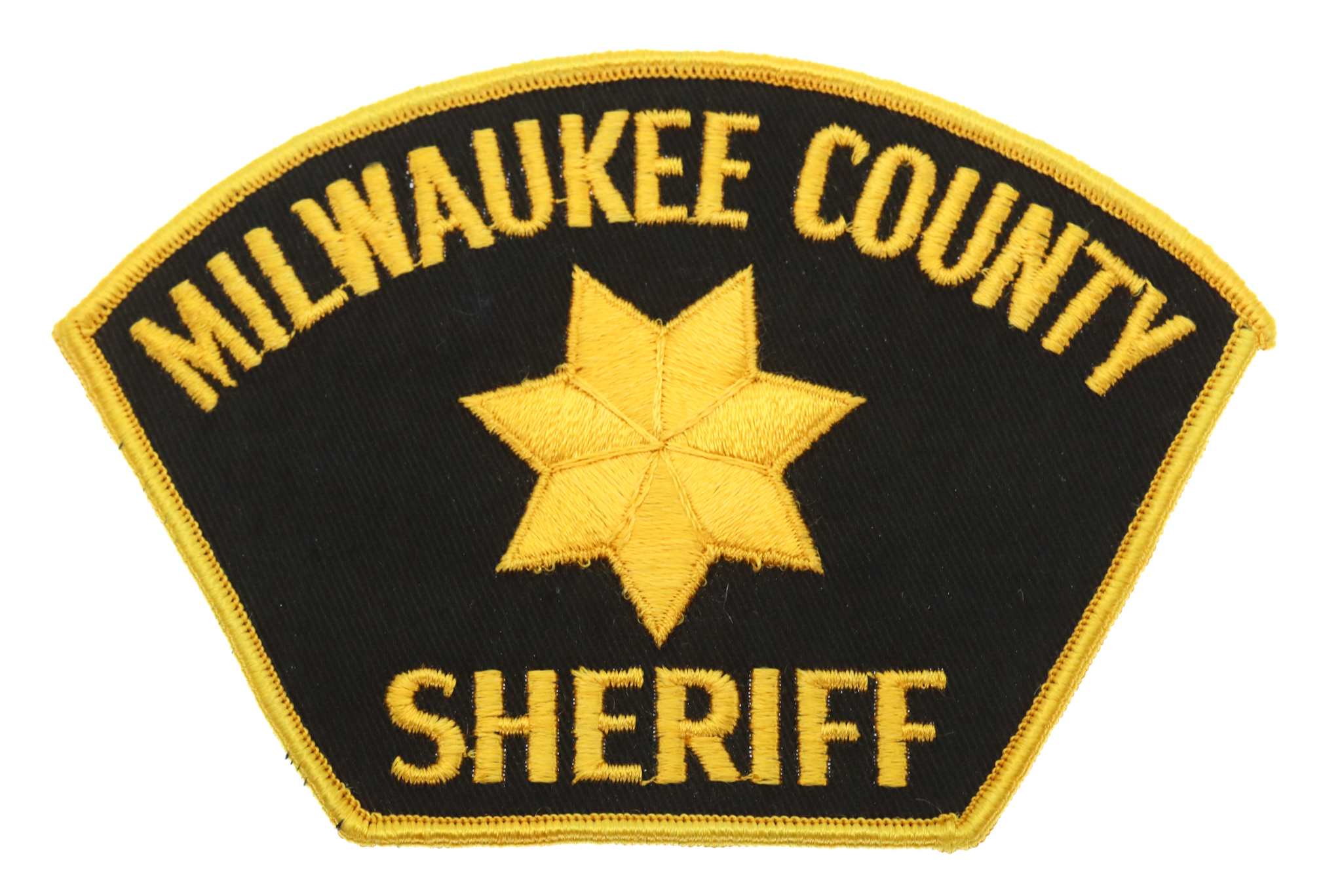 United States Milwaukee County Sheriff Cloth Patch Badge