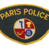 United States Paris Police Cloth Patch Badge