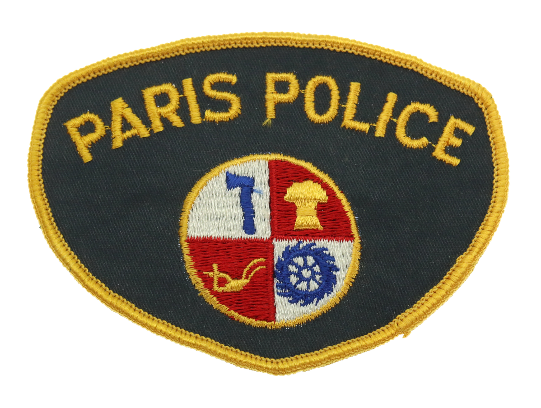 United States Paris Police Cloth Patch Badge