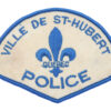 Canadian Ville De St-Hubert Police Quebec Cloth Patch Badge