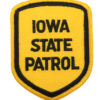 United States Iowa State Patrol Cloth Patch Badge