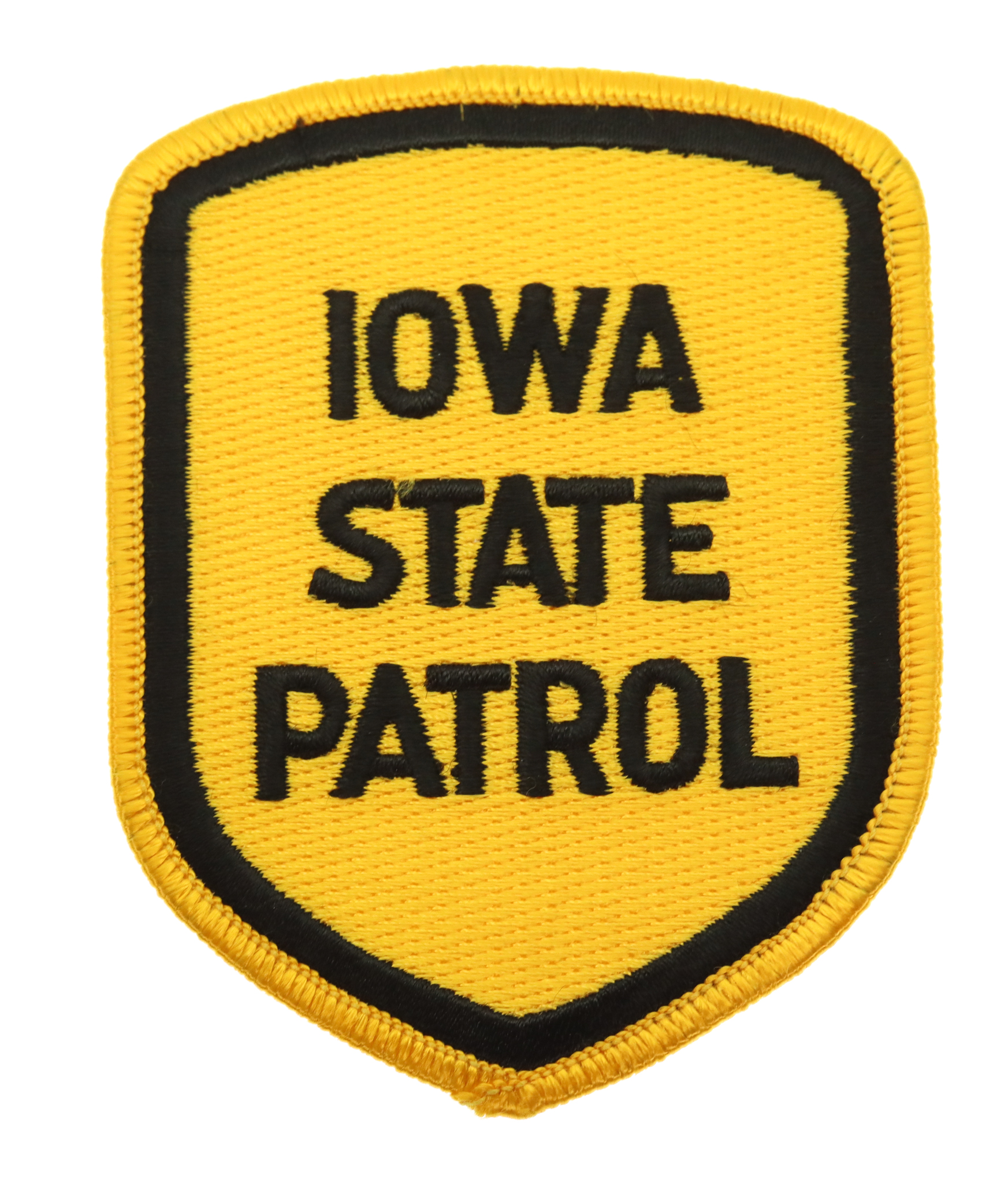 United States Iowa State Patrol Cloth Patch Badge