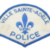 Canadian Ville Sainte-Adele Police Cloth Patch Badge