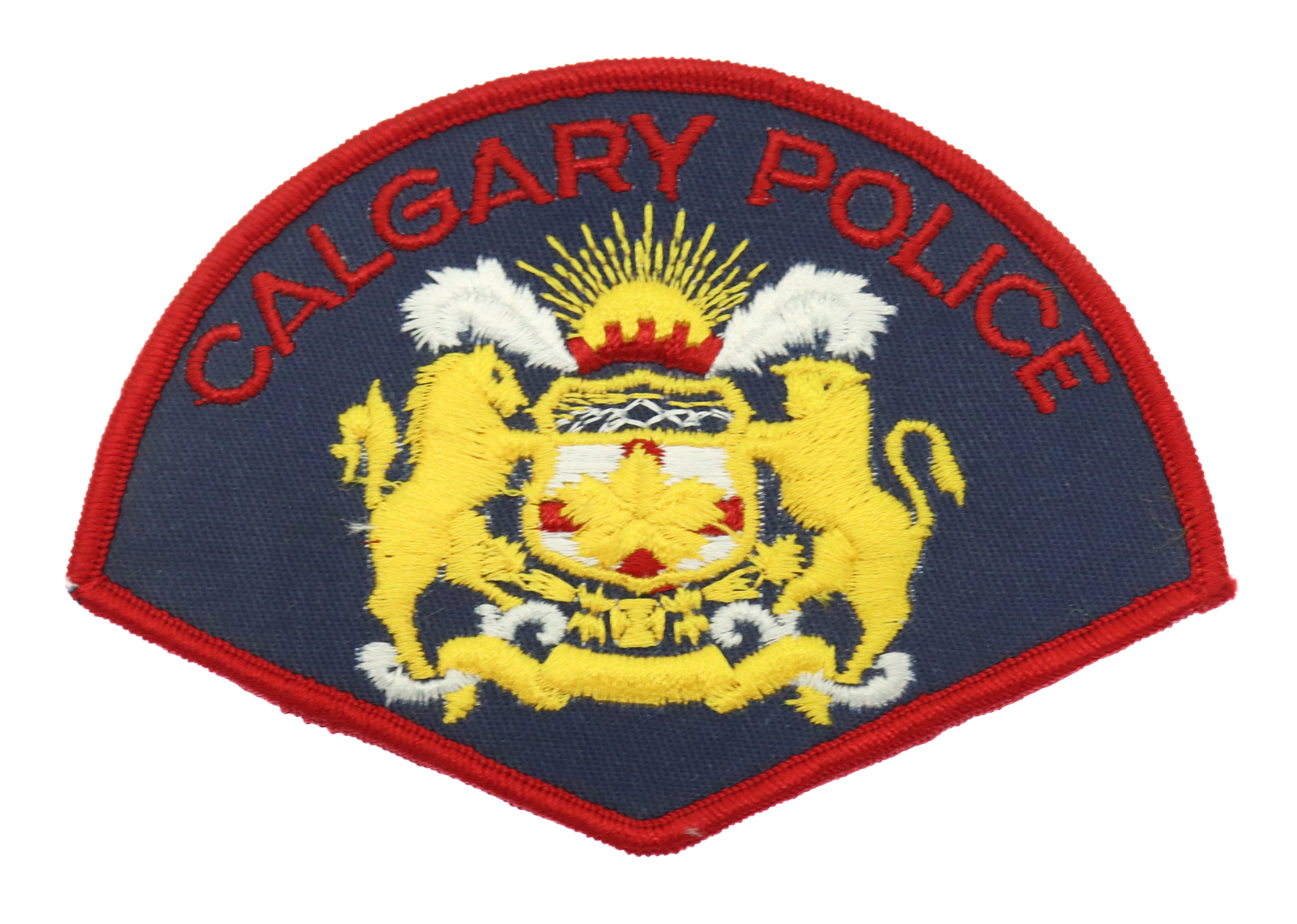 Canadian Calgary Police Cloth Patch Badge