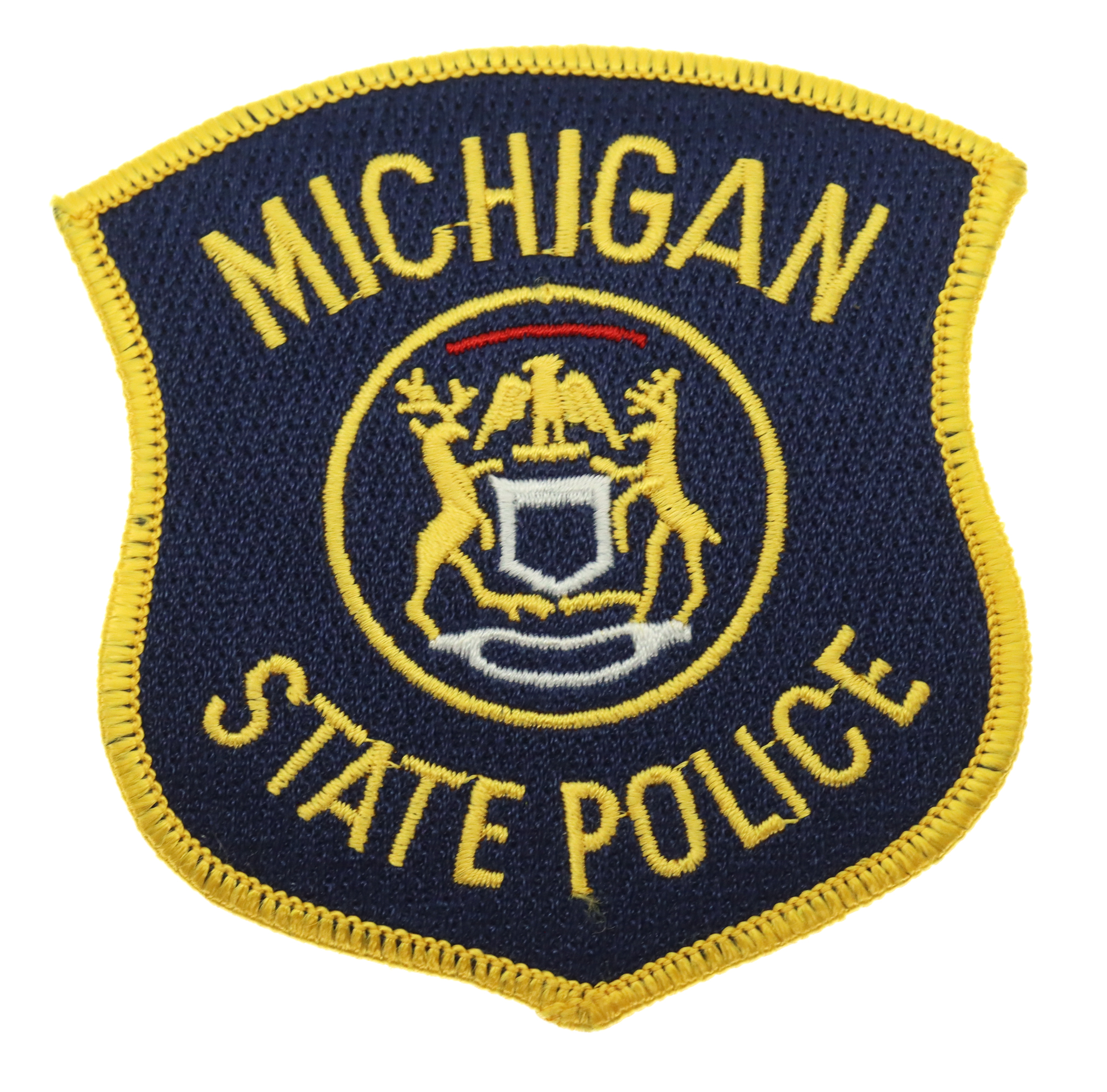 United States Michigan State Police Cloth Patch Badge