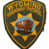 United States Wyoming Highway Patrol Cloth Patch Badge