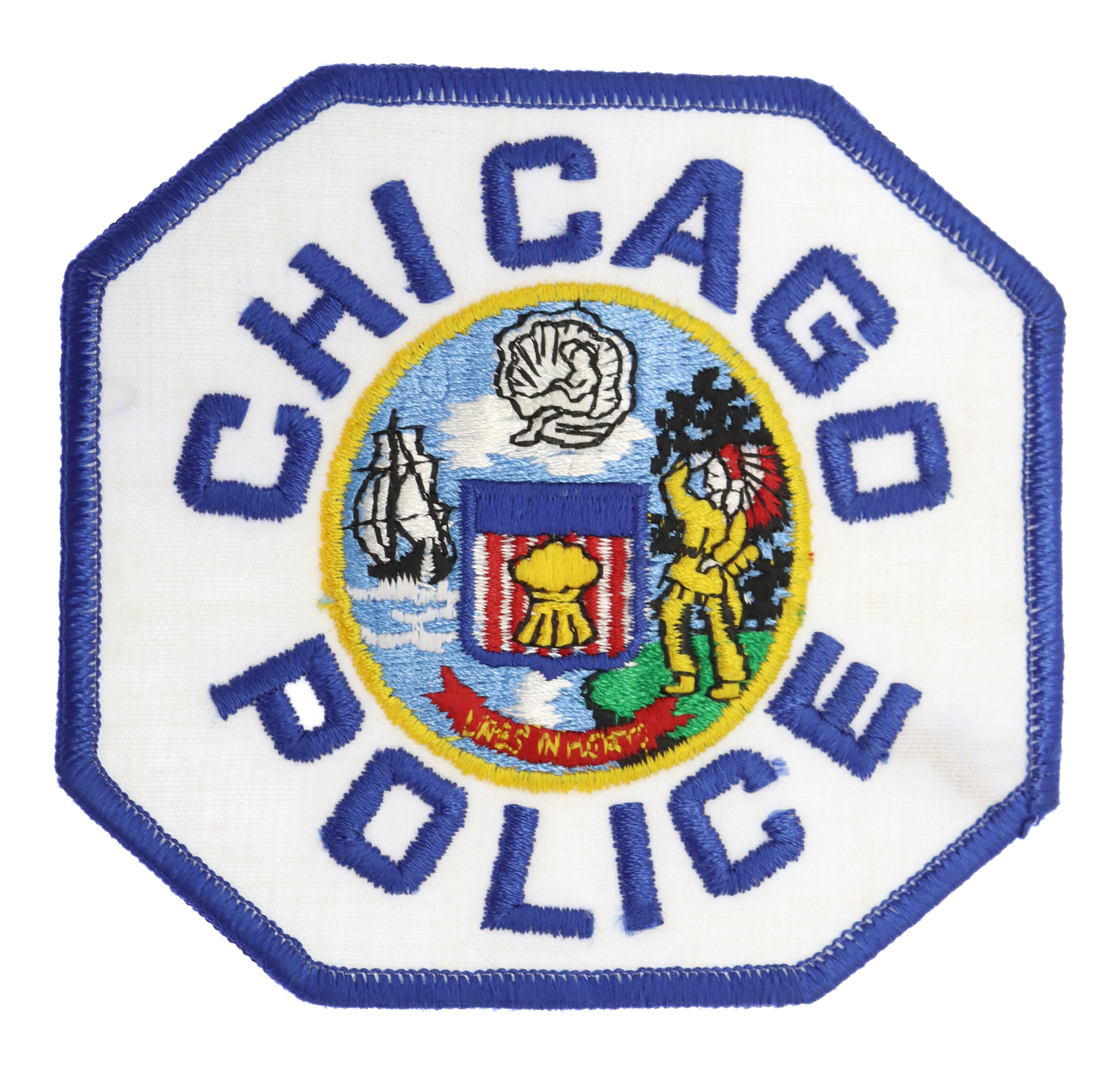 United States Chicago Police Cloth Patch Badge