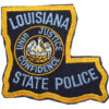 United States Louisiana State Police Cloth Patch Badge