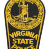 United States Virginia State Police Cloth Patch Badge