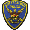 United States San Francisco Police Cloth Patch Badge