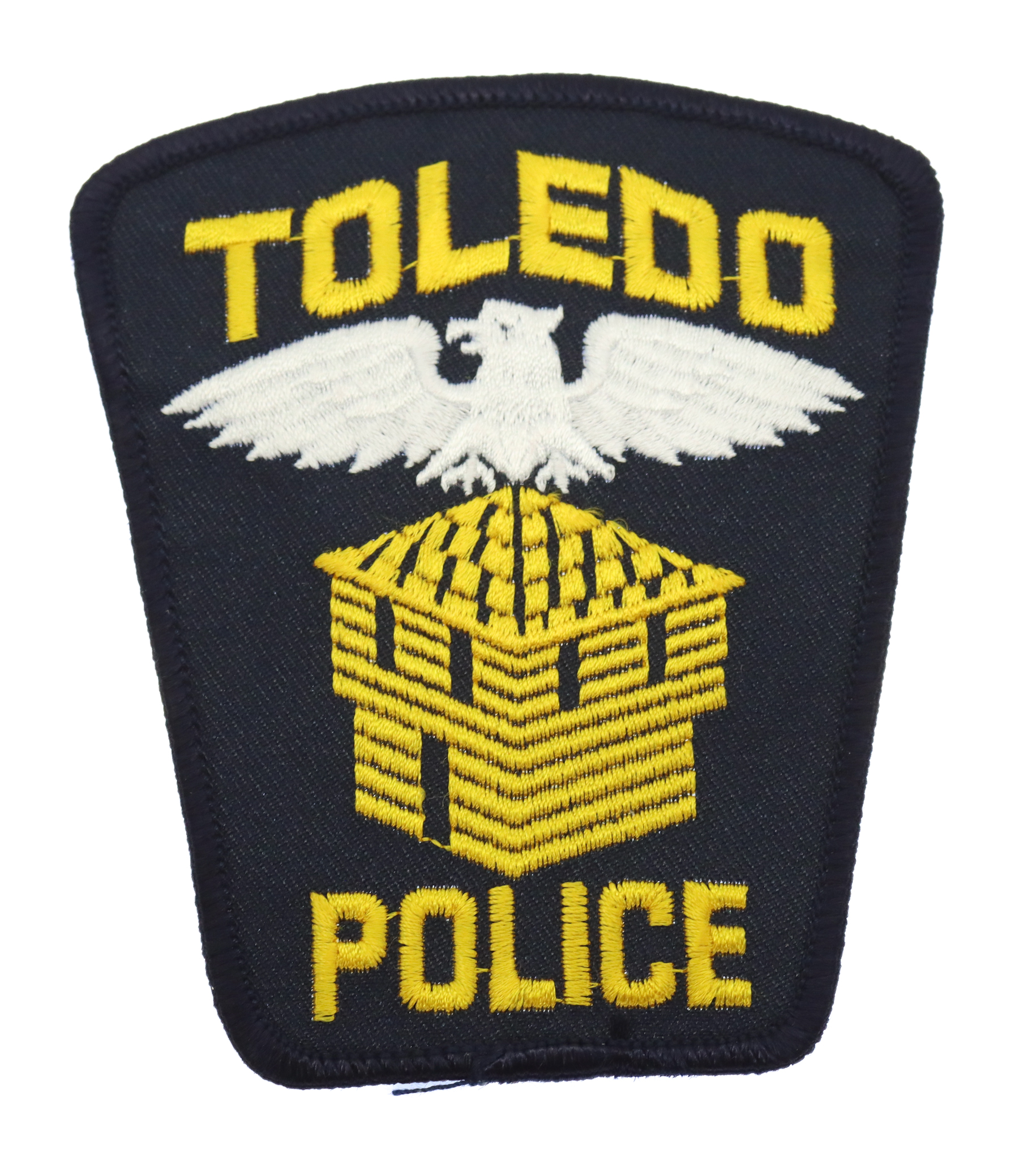 United States Toledo Police Cloth Patch Badge